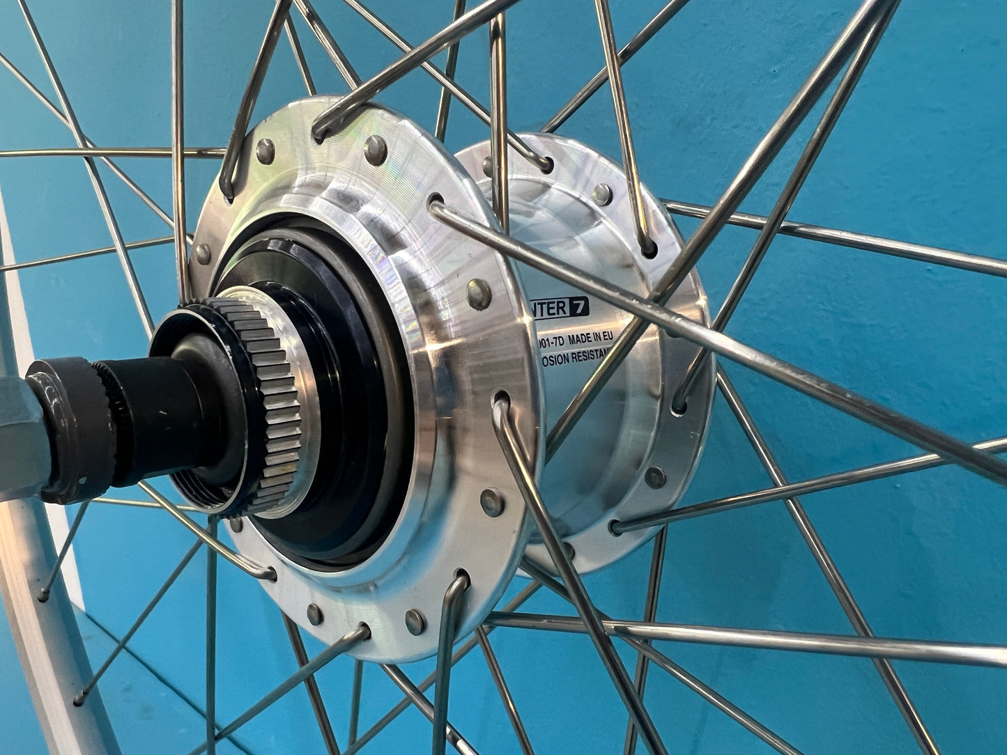 Hinterrad 28 Zoll Shimano Nexus 7 Gang Scheibenbremse
