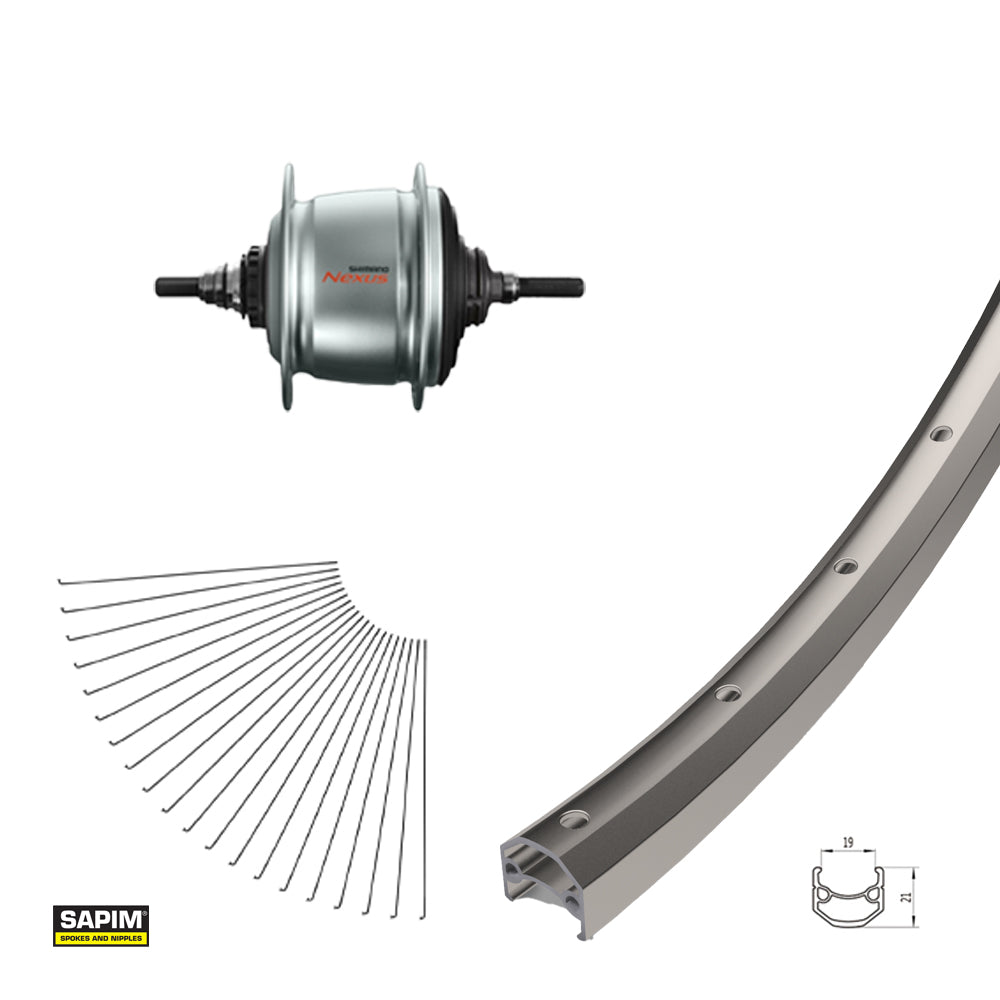 Hinterrad 28 Zoll Shimano Nexus 8G Freilauf Nabenschaltung